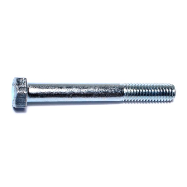 Midwest Fastener Grade 2, 3/8"-16 Hex Head Cap Screw, Zinc Plated Steel, 3 in L, 50 PK 00061